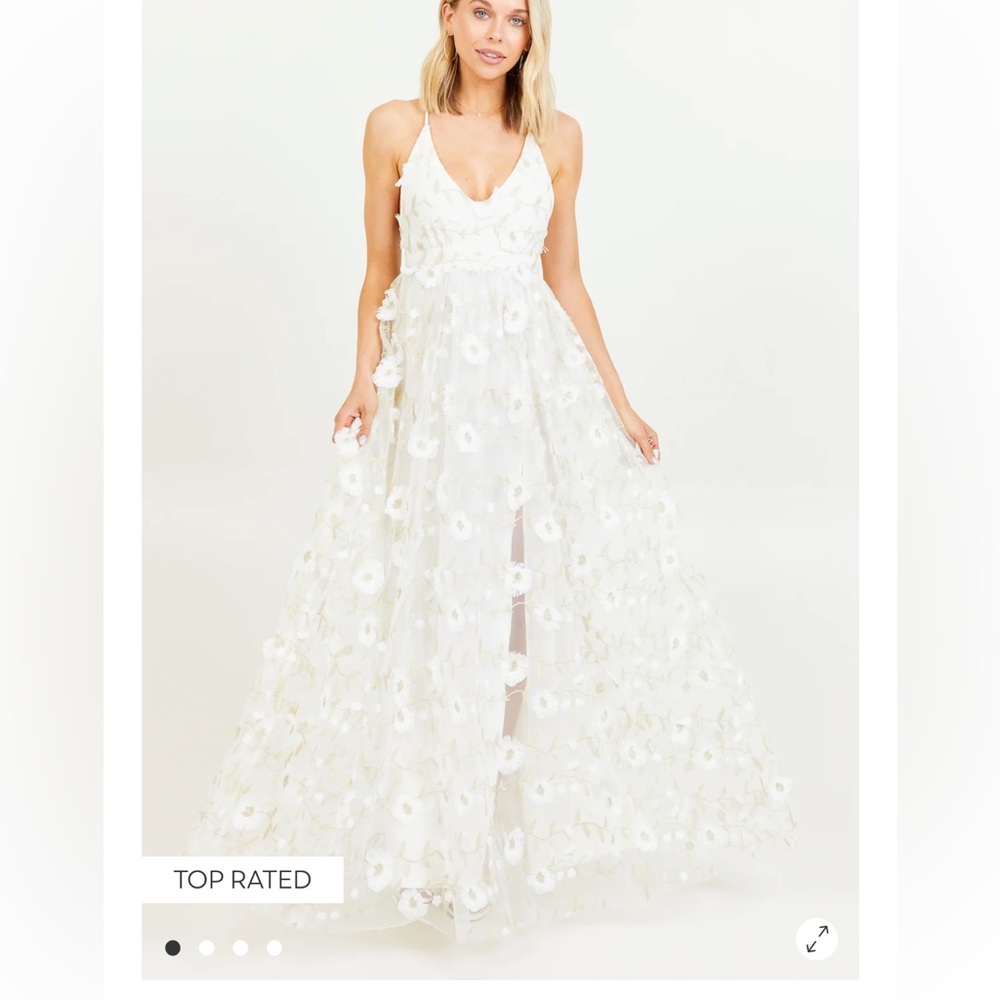Altard State Maxi Bridal Dress with 3D Floral